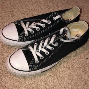 BLACK CONVERSE SNEAKERS!!!!